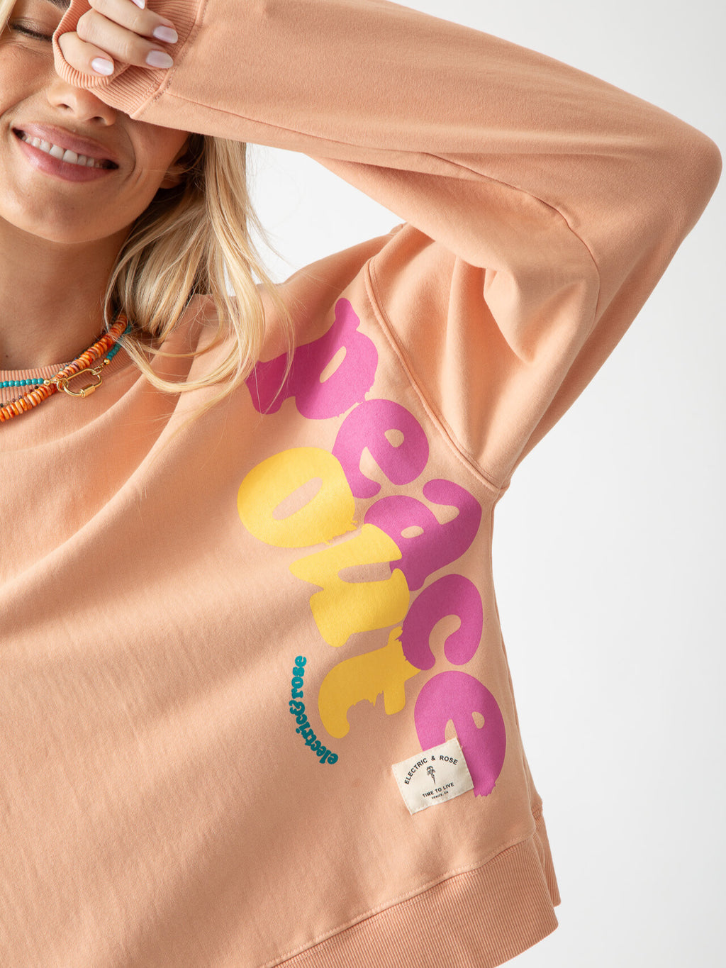 Classic Sweatshirt - Peace Out Graphic