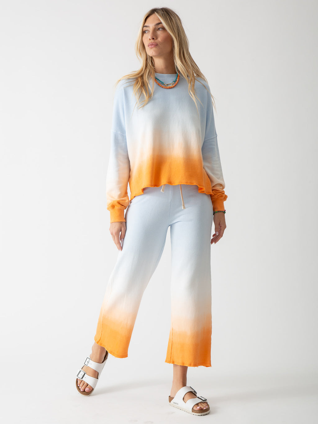 Rylan Sweatshirt - Sky Blue Ombre