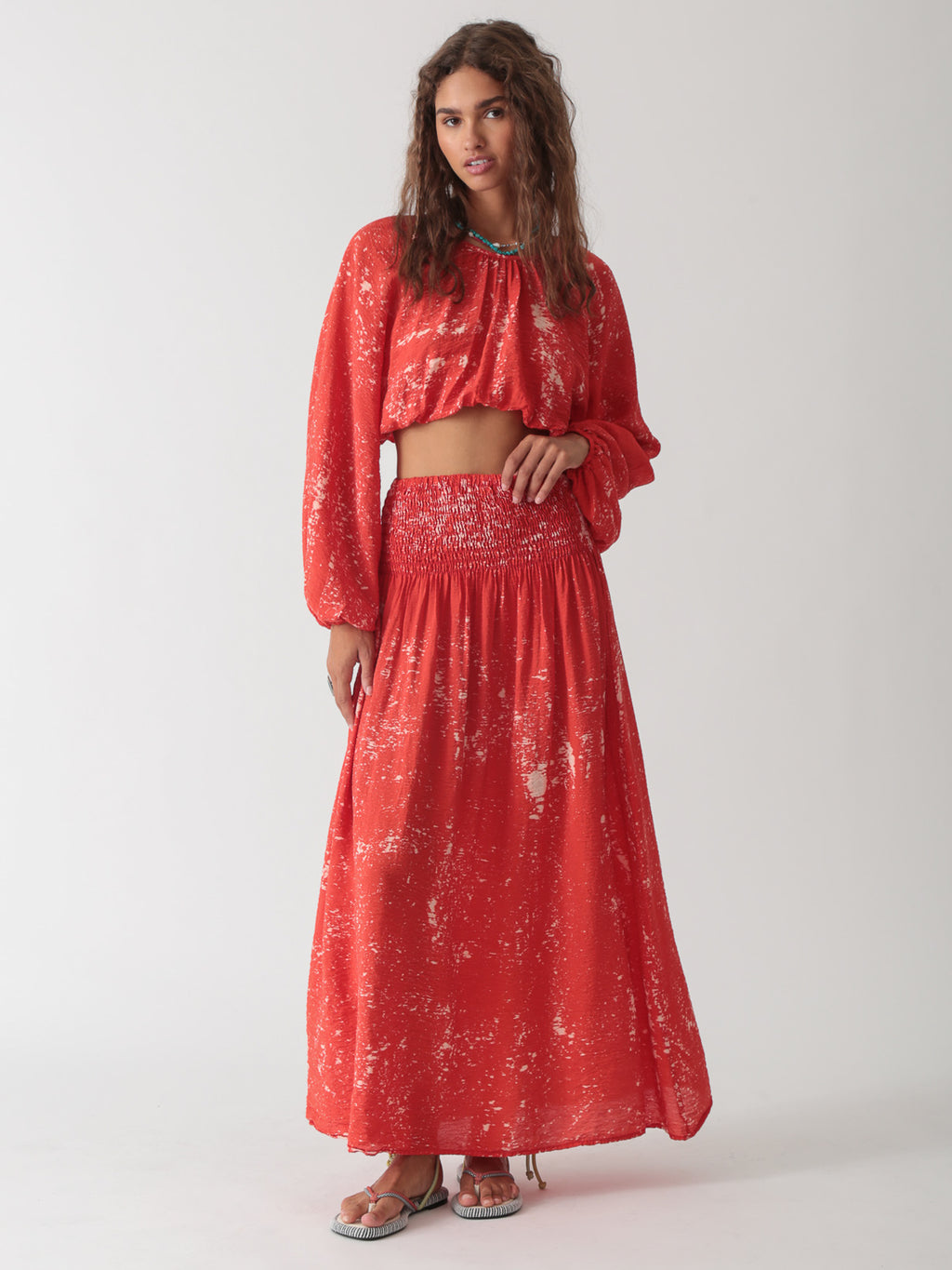 Lily Skirt - Chili