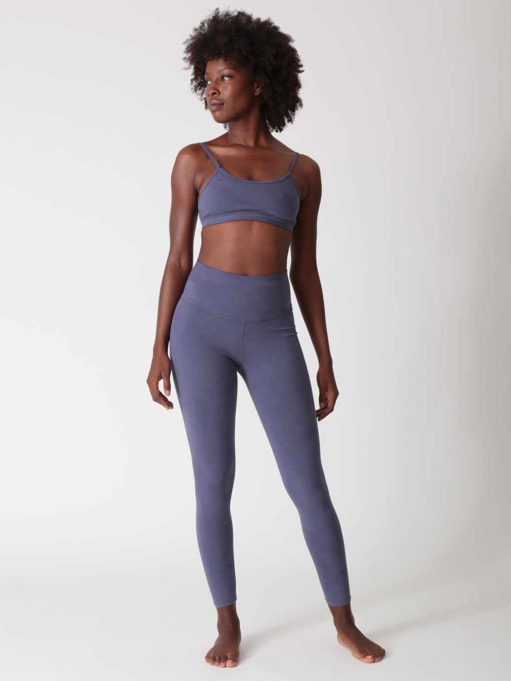 Sunset Legging - Dark Lilac